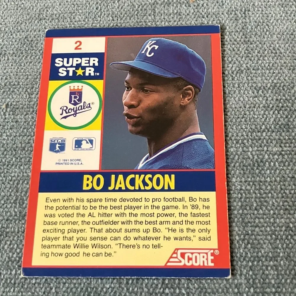 1991 Score Kansas City Royals Baseball Card Trading Card